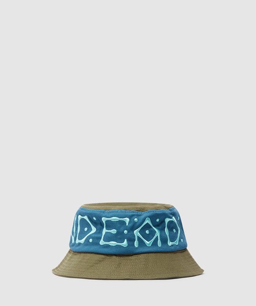 Brain Dead UFO TWILL BUCKET HAT | OLIVE 
