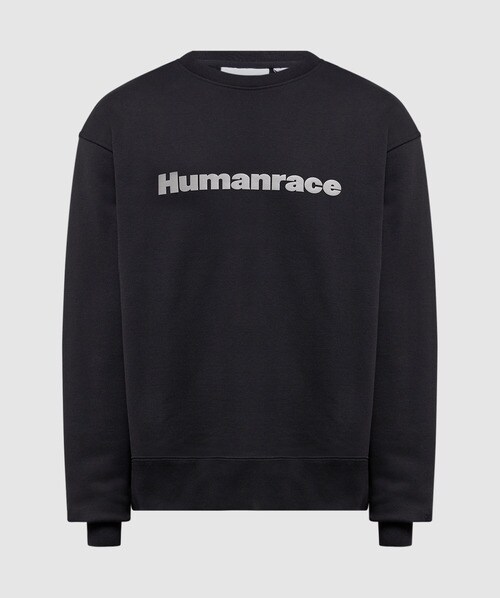 adidas X HUMANRACE BY PHARRELL WILLIAMS BASIC SWEATSHIRT | LIGHT GREY ...