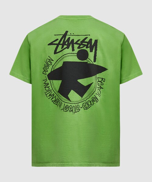 stussy beach roots tee