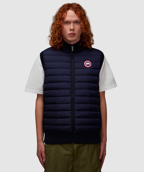 CANADA GOOSE HYBRIDGE KNIT GILET VEST