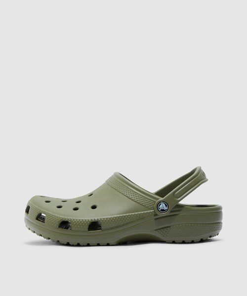 Crocs Classic Beach Unisex Army Green Sandals