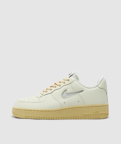 Nike Womens Air Force 1 '07 Lx Sneaker In Coconut Milk/lt Bone-lemon Wash-pale Vanilla-black