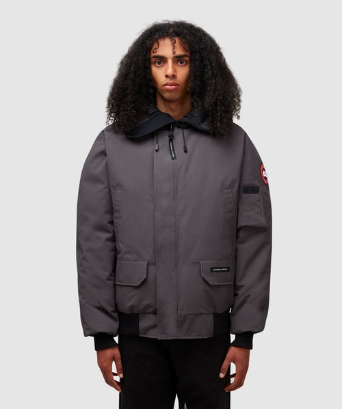 Canada Goose Chilliwack No Fur Bomber Jacket In Graphite