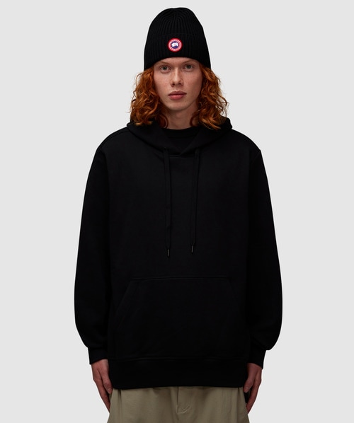 Canada Goose Huron Hoodie In Black