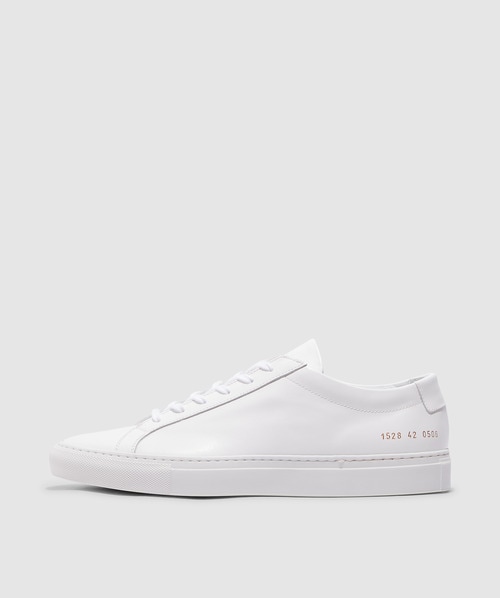 Shop Common Projects Original Achilles Low Sneaker In White