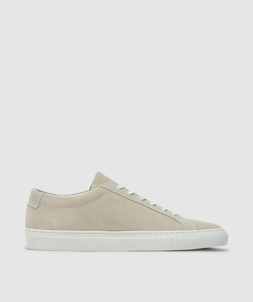common projects grey suede