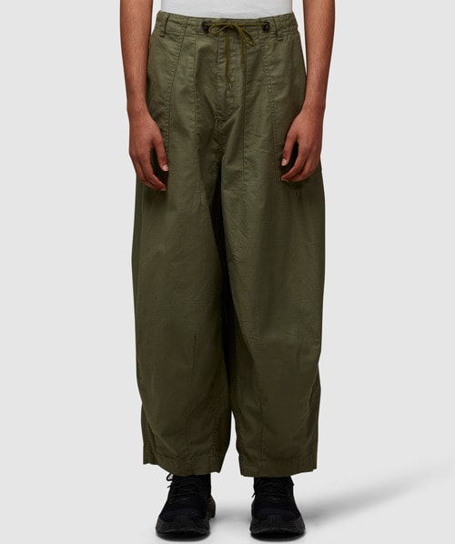 Shop Needles H.d. Fatigue Pant In Olive