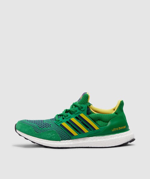 Adidas Originals Ultraboost 1.0 X 'mighty Ducks' Sneaker In Team Green/impact Yellow/team College Purple