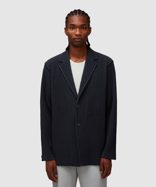 ISSEY MIYAKE BASICS PLEATS BLAZER