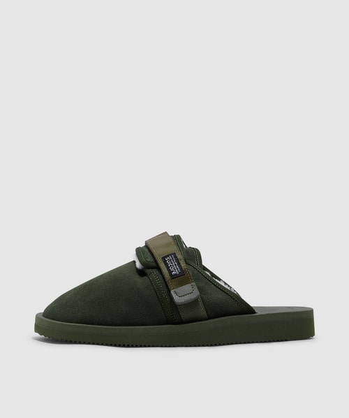 Shop Suicoke Zavo-mab Mule In Olive