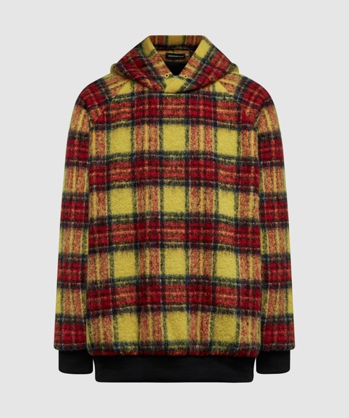 Undercover - Hooded check shirt