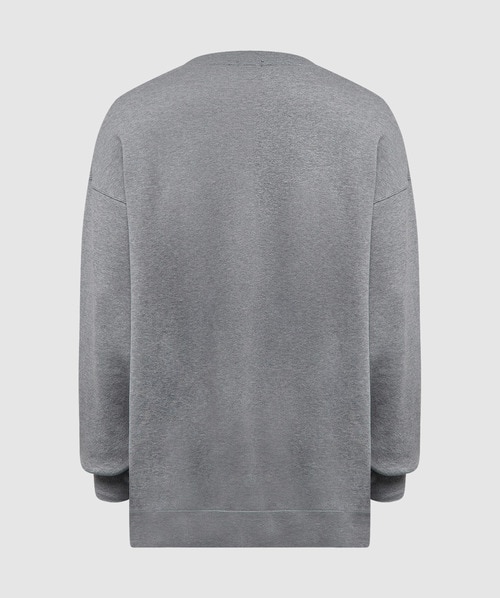 【新品未使用】muguet loose logo sweat gray Loose Fit Sweatshirt - Light gray - Men | H&M US