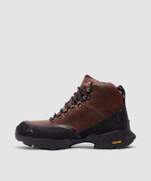 Roa Andreas Leather Hiking Boots In Noix