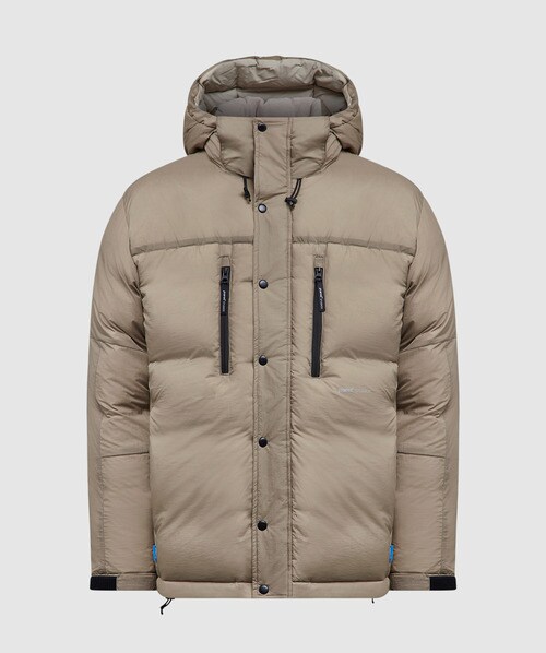 quilted patch ski blouson