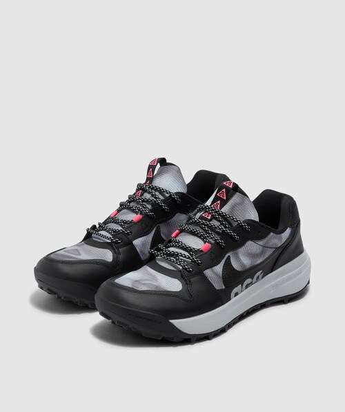 Nike ACG lowcate sneaker | WOLF GREY/BRIGHT CRIMSON-INDIGO BURST 