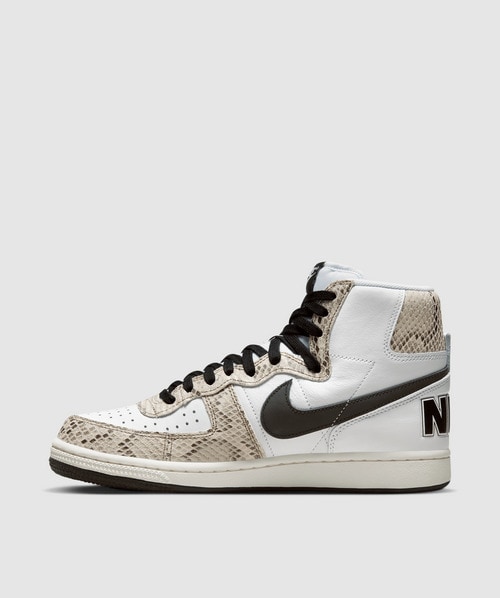Nike Terminator High In White/black-sail-cocoa - White/black-sail-cocoa