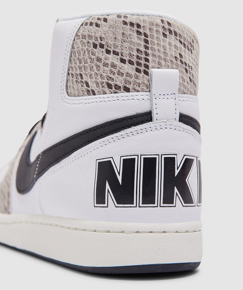 Nike Terminator high 'Cocoa Snake' sneaker | WHITE/BLACK