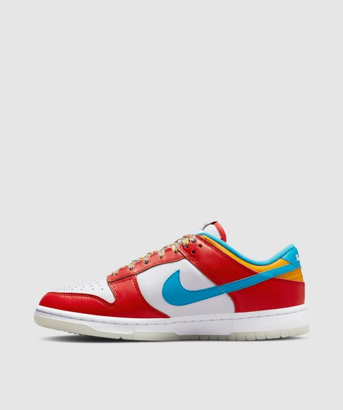 Nike Lebron James Fruity Pebbles Dunk Low In Multi