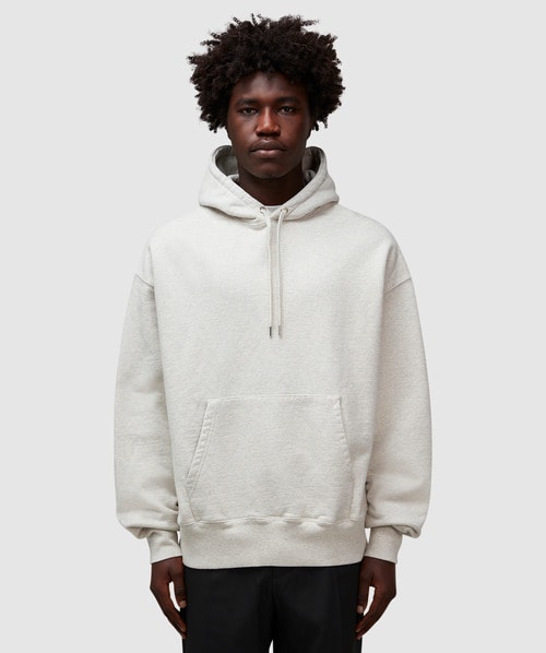 Mki Miyuki Zoku 650 Gsm Zip Hoodie In Oatmeal