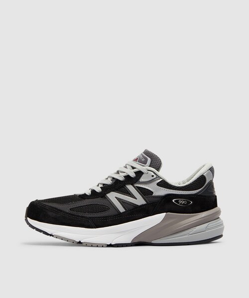 Shop New Balance Womens Mius 990v6 Sneaker In Black