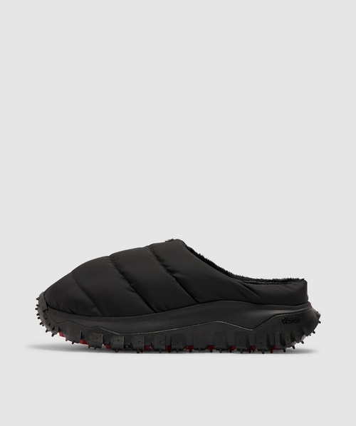 Shop Moncler Genius X 1017 Alyx 9sm Puffer Trail Slide Shoe In Black