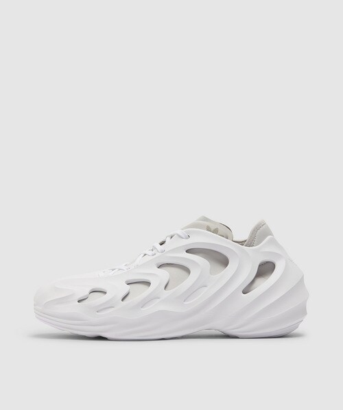 Adidas Originals Fom Quake Sneakers In Triple White In Ftwr White/grey  One/grey Two | ModeSens