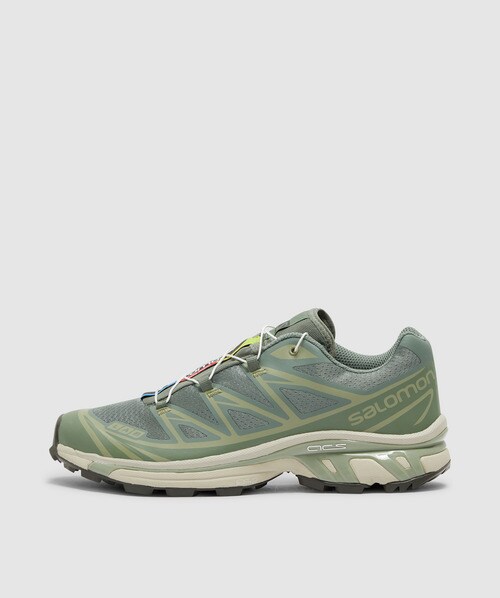 Salomon Xt-6 Sneakers In Laurel Wreath/lily Pad/desert Sage