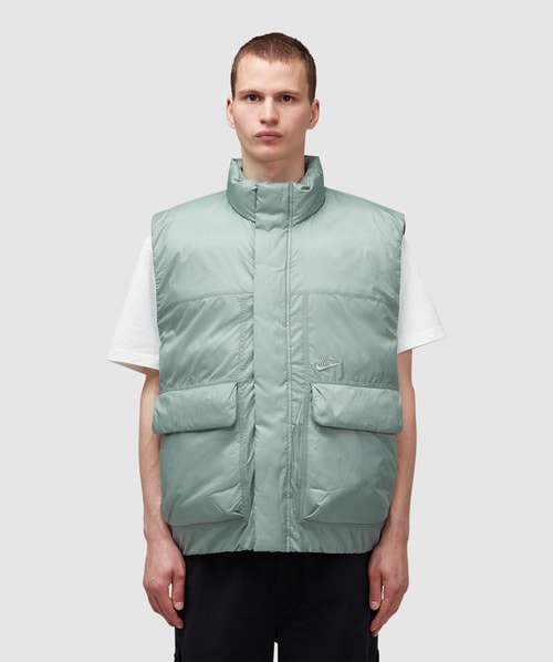 Nike Tech Pack Therma-fit Woven Vest In Mica Green/mica Green