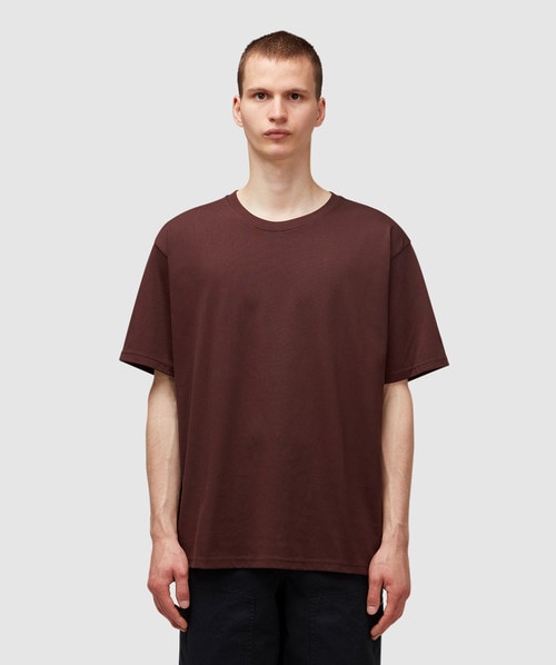 Nike M Nsw Tp Df Ss Top In Earth/dark Pony