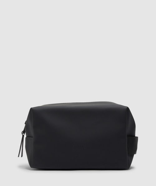 Rains Small Wash Bag Black