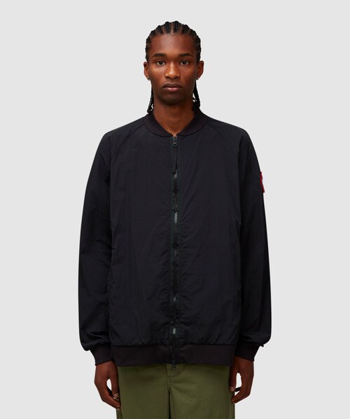 Canada Goose Faber Wind Bomber Jacket In Black