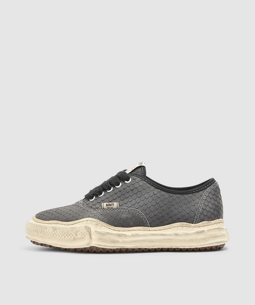 Miharayasuhiro Baker Original Sole Canvas Low Top Sneaker In Grey