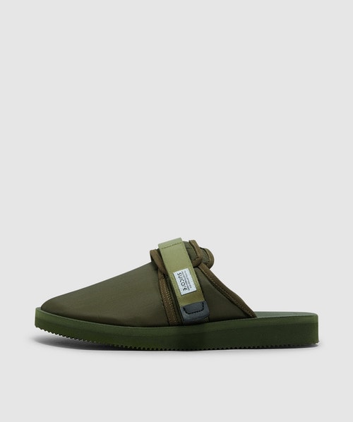 Shop Suicoke Zavo-cab Mule In Olive