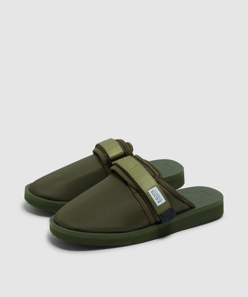 【関税込み】Suicoke ベージュ ZAVO-2EU ミュール Suicokeのベージュ ZAVO-2EU ミュールがセール中