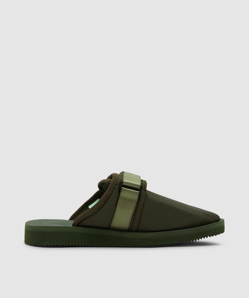 【関税込み】Suicoke ベージュ ZAVO-SHELLab ミュール Suicoke Zavo-VHL Textured Slides Mules Clogs Brown Ponyhair