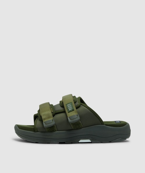 Suicoke Moto-run Mule In Olive