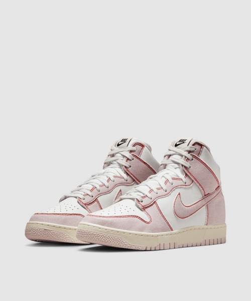 Nike Womens Dunk hi 1985 sneaker | SUMMIT WHITE/BARELY ROSE