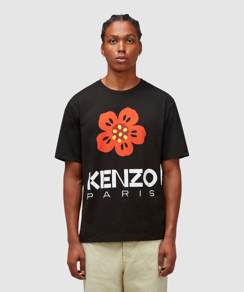 Shop Kenzo Large Boke Flower T-shirt In Black