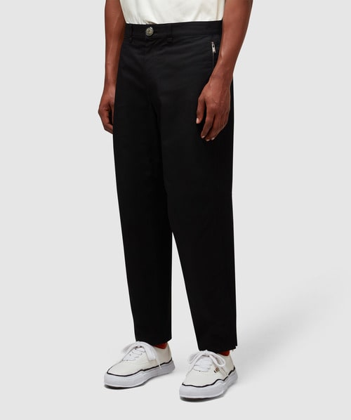 VIP【関税送料無料】希少 LANVIN BLACK WOOL PANTS 4086327_1.jpg
