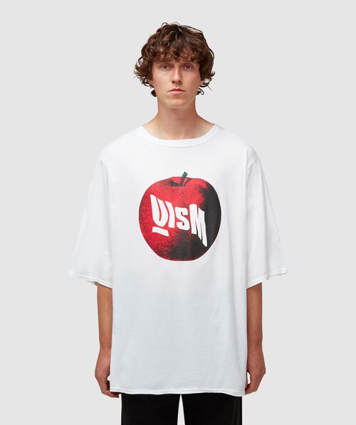 Undercover Ism Uism Apple T-shirt In White