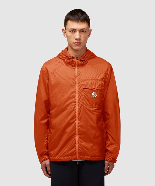 Moncler Samacoat Jacket In Orange