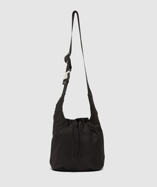 Arcs Sharp Cross Body Bag In Black