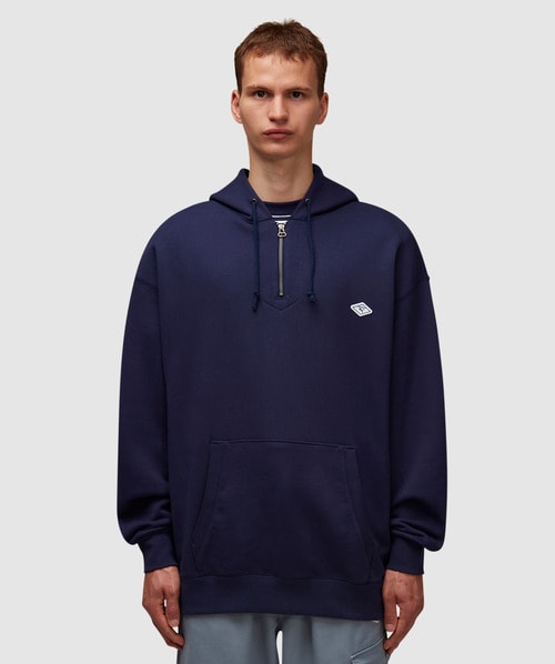 Puma X Nanamica Hoodie In  Navy