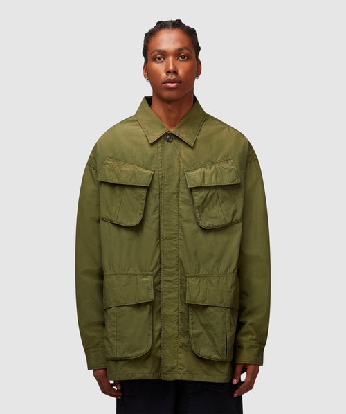 Visvim Tropical Combat Jacket In Green | ModeSens