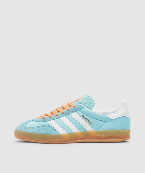 Adidas Originals Gazelle Indoor Sneaker In Preloved Blue/ftwr White/gum 3 | ModeSens