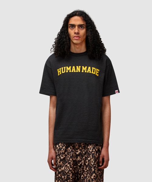 Human Made Graphic Text Logo T-shirt In Black