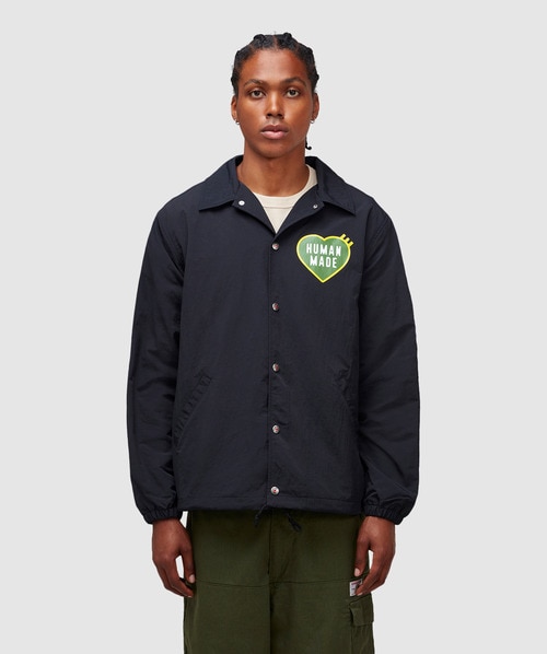 Human Made Heart logo coach jacket | BLACK | SEVENSTORE