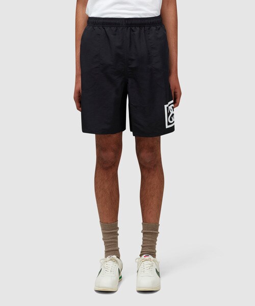 Shop Stussy Ss-link Water Short In Black