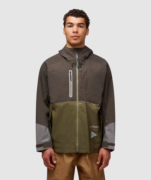 ADIDAS TERREX X AND WANDER XPLORIC RAIN JACKET