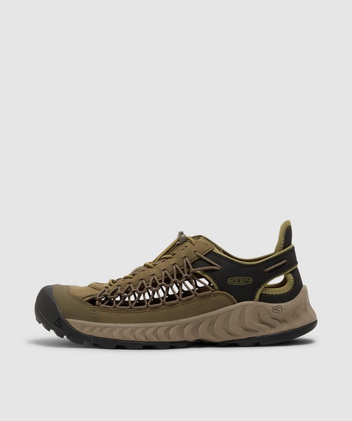 Keen Uneek Nxis Shoe In Dark Olive/olive Drab